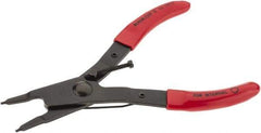 Rotor Clip - DHO Internal Retaining Ring Pliers - 5-1/2" OAL - USA Tool & Supply