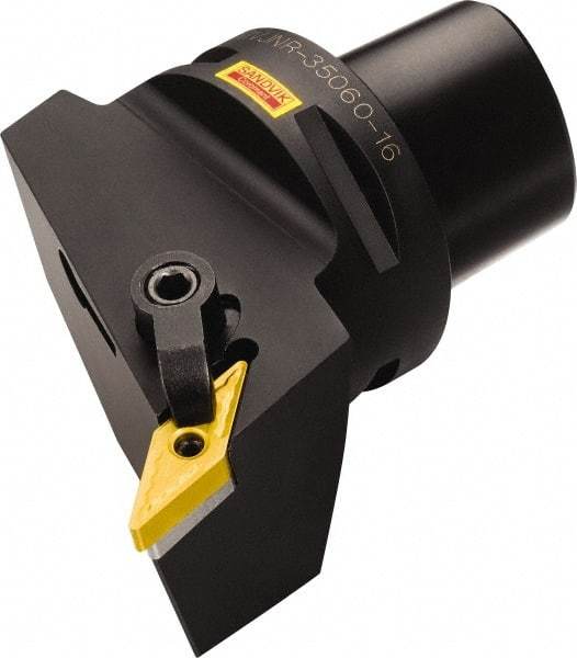 Sandvik Coromant - Right Hand Cut, Size C4, VNMG 332 Insert Compatiblity, Modular Turning & Profiling Cutting Unit Head - 27mm Ctr to Cutting Edge, 50mm Head Length, Through Coolant, Series T-Max P - USA Tool & Supply