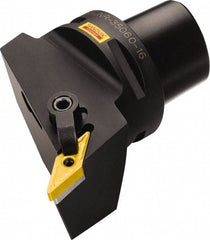 Sandvik Coromant - Right Hand Cut, Size C4, VNMG 332 Insert Compatiblity, Modular Turning & Profiling Cutting Unit Head - 27mm Ctr to Cutting Edge, 50mm Head Length, Through Coolant, Series T-Max P - USA Tool & Supply