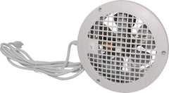 Suncourt - 7" Blade, 1/20 hp, 200 Max CFM, Thru Wall Fan - 0.75 Amps, 120 Volts, 1 Speed - USA Tool & Supply