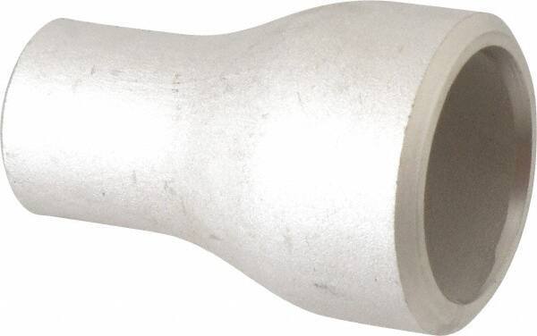 Merit Brass - 1 x 1/2" Grade 304L Stainless Steel Pipe Concentric Reducer - Butt Weld x Butt Weld End Connections - USA Tool & Supply