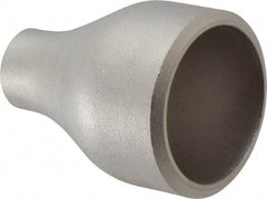 Merit Brass - 1-1/2 x 1/2" Grade 304L Stainless Steel Pipe Concentric Reducer - Butt Weld x Butt Weld End Connections - USA Tool & Supply