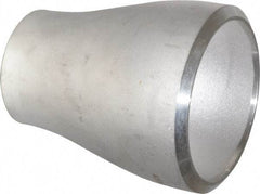 Merit Brass - 2-1/2 x 1-1/2" Grade 304L Stainless Steel Pipe Concentric Reducer - Butt Weld x Butt Weld End Connections - USA Tool & Supply