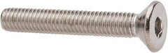 Value Collection - #10-32 UNF Hex Socket Drive, 82° Flat Screw - Grade 316 Stainless Steel, 1-1/4" OAL - USA Tool & Supply