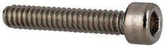 Value Collection - #4-40 UNC Hex Socket Drive, Socket Cap Screw - Grade 316 Stainless Steel, 5/8" Length Under Head - USA Tool & Supply