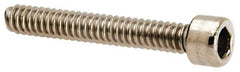 Value Collection - #4-40 UNC Hex Socket Drive, Socket Cap Screw - Grade 316 Stainless Steel, 3/4" Length Under Head - USA Tool & Supply