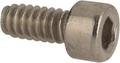 Value Collection - #6-32 UNC Hex Socket Drive, Socket Cap Screw - Grade 316 Stainless Steel, 5/16" Length Under Head - USA Tool & Supply