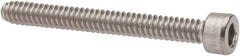 Value Collection - #6-32 UNC Hex Socket Drive, Socket Cap Screw - Grade 316 Stainless Steel, 1-1/4" Length Under Head - USA Tool & Supply