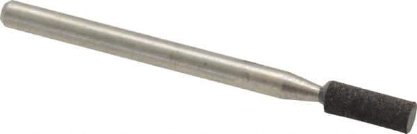 Cratex - 1/8" Max Diam x 3/8" Thick, Shape Code W145, Rubberized Point - Medium Grade, Aluminum Oxide - USA Tool & Supply