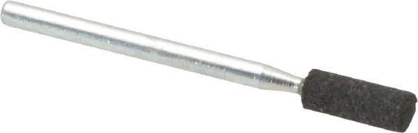 Cratex - 3/16" Max Diam x 1/2" Thick, Shape Code W154, Rubberized Point - Medium Grade, Aluminum Oxide - USA Tool & Supply