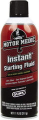 Motor Medic - Starting Fluid - 15 oz Aerosol - USA Tool & Supply