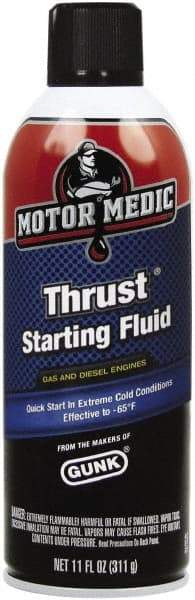 Motor Medic - Starting Fluid - 15 oz Aerosol - USA Tool & Supply