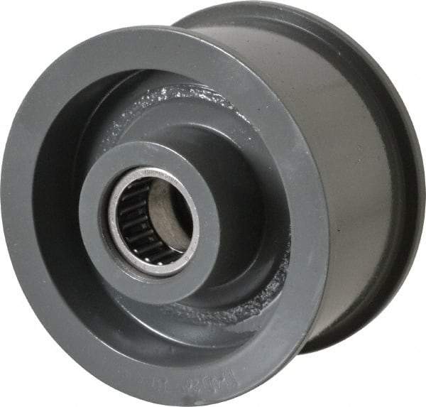 Browning - 2-1/2" Cast Iron Flat Face Idler - Drive Tighteners & Idlers - USA Tool & Supply