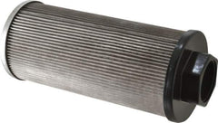 Flow Ezy Filters - 100 Mesh, 114 LPM, 30 GPM, 4.3" Diam, Female Suction Strainer without Bypass - 1-1/2 Port NPT, 9.8" Long - USA Tool & Supply