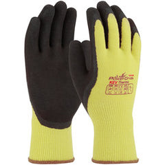 09-K1350/XXL Gloves w/Kevlar Brand - PowerGrab KEV Thermo - Kevlar/Acrylic Shell - Latex MicroFinish Grip - A3 - USA Tool & Supply