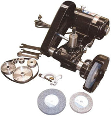 Dumore - Interchangeable, Internal and External Spindle, Tool Post Grinder - 1/2, 1/2 hp, 120 Volts, 1-7/8 Inch Spindle Hole Diameter - USA Tool & Supply