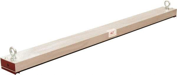 Shields Magnetics - 72" Long Suspended Magnetic Sweeper - 5" Wide x 2" High, 2 to 3" Clearance - USA Tool & Supply