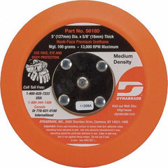Dynabrade - 5" Diam Disc Backing Pad - 12,000 RPM - USA Tool & Supply