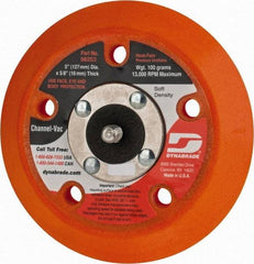 Dynabrade - 5" Diam Disc Backing Vacuum Replacement Pad - Soft Density, 12,000 RPM - USA Tool & Supply
