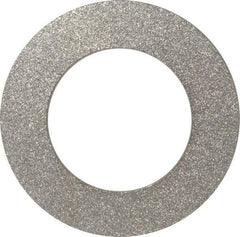 Made in USA - 5" Diam x 3" Hole x 1/4" Thick, 90/100 Grit Surface Grinding Wheel - Diamond, Coarse Grade - USA Tool & Supply