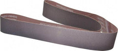 Norton - 2-1/2" Wide x 60" OAL, 80 Grit, Aluminum Oxide Abrasive Belt - Aluminum Oxide, Medium, Coated, X Weighted Cloth Backing, Series R228 - USA Tool & Supply