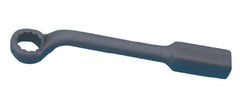 Martin Tools - 36mm, 12 Point, Black Finish, Single End, Striking Box Wrench - USA Tool & Supply