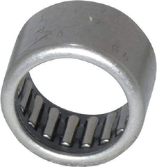 IKO - 0.472" Bore Diam, 1,110 Lb. Dynamic Capacity, 12 x 16 x 10mm, Caged, Open End, Shell Needle Roller Bearing - 0.63" Outside Diam, 0.394" Wide - USA Tool & Supply