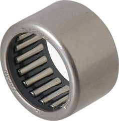 IKO - 0.787" Bore Diam, 2,850 Lb. Dynamic Capacity, 20 x 26 x 16mm, Caged, Open End, Shell Needle Roller Bearing - 1.024" Outside Diam, 0.63" Wide - USA Tool & Supply