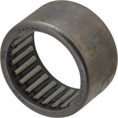 IKO - 1.102" Bore Diam, 4,700 Lb. Dynamic Capacity, 28 x 35 x 20mm, Caged, Open End, Shell Needle Roller Bearing - 1.378" Outside Diam, 0.787" Wide - USA Tool & Supply