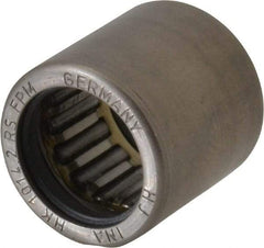 INA Bearing - 0.394" Bore Diam, 990 Lb. Dynamic Capacity, 10 x 14 x 14mm, Caged, Double Seal, Open End, Shell Needle Roller Bearing - 0.551" Outside Diam, 0.551" Wide - USA Tool & Supply