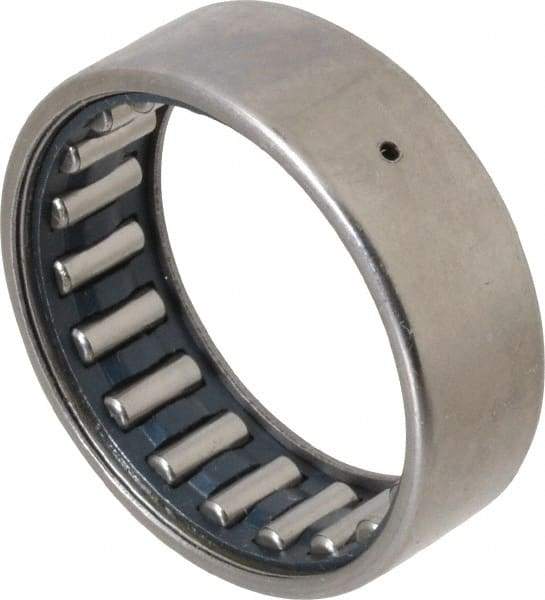 IKO - 1-1/2" Bore Diam, 5,500 Lb. Dynamic Capacity, 1-1/2 x 1-7/8 x 5/8", Caged, Open End, Shell Needle Roller Bearing - 1-7/8" Outside Diam, 5/8" Wide - USA Tool & Supply