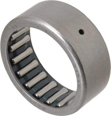 IKO - 1-1/2" Bore Diam, 6,800 Lb. Dynamic Capacity, 1-1/2 x 1-7/8 x 3/4", Caged, Open End, Shell Needle Roller Bearing - 1-7/8" Outside Diam, 3/4" Wide - USA Tool & Supply