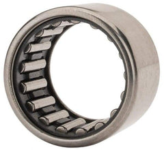 IKO - 11/16" Bore Diam, 2,900 Lb. Dynamic Capacity, 11/16 x 9/16 x 5/8", Caged, Shell Needle Roller Bearing - Heavy Section, 15/16" Outside Diam, 5/8" Wide - USA Tool & Supply