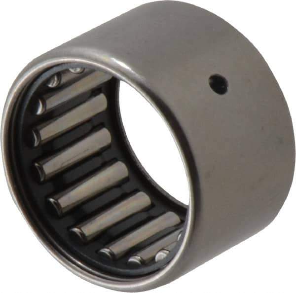 IKO - 7/8" Bore Diam, 4,400 Lb. Dynamic Capacity, 7/8 x 1-3/16 x 3/4", Caged, Shell Needle Roller Bearing - Heavy Section, 1-3/16" Outside Diam, 3/4" Wide - USA Tool & Supply