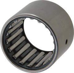 IKO - 1-1/4" Bore Diam, 9,800 Lb. Dynamic Capacity, 1-1/4 x 1-5/8 x 1-1/4", Caged, Shell Needle Roller Bearing - Heavy Section, 1-5/8" Outside Diam, 1-1/4" Wide - USA Tool & Supply