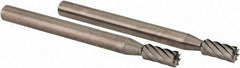 Dremel - 1/8" Cut Diam, 1/8" Shank Diam, Cylinder Head Single Cut Burr - High Speed Steel, Flat End - USA Tool & Supply