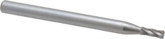 Dremel - 5/64" Cut Diam, 1/8" Shank Diam, Cylinder Head Single Cut Burr - High Speed Steel, Flat End - USA Tool & Supply