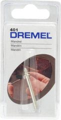 Dremel - Buffing Wheel Mandrel - 1/8" ID x 1/8" OD - USA Tool & Supply