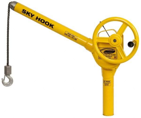 Sky Hook - 500 Lb Load Capacity, Sky Hook Crane - USA Tool & Supply