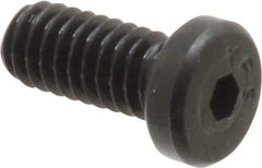 Value Collection - #8-32 UNC Hex Socket Drive, Low Socket Cap Screw - Alloy Steel, Black Oxide Finish, Fully Threaded, 3/8" Length Under Head - USA Tool & Supply