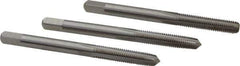 Interstate - M5x0.75 Metric Fine, 4 Flute, Bottoming, Plug & Taper, Bright Finish, High Speed Steel Tap Set - Right Hand Cut, 2-3/8" OAL, 7/8" Thread Length - USA Tool & Supply