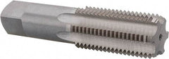 Interstate - M45x4.50 Metric Coarse 6H 4 Flute Bright Finish High Speed Steel Straight Flute Standard Hand Tap - Bottoming, Right Hand Thread, 7-5/16" OAL, 3-9/16" Thread Length, D9 Limit, Oversize - Exact Industrial Supply