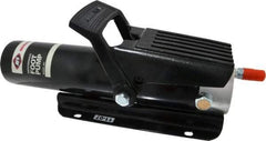 Value Collection - 10,000 psi Air-Hydraulic Pump & Jack - 19.95 oz Oil Capacity, Use with Single Acting Cylinders - USA Tool & Supply