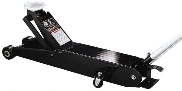 Omega Lift Equipment - 5 Ton Capacity Service Floor Jack - 6-1/2 to 22-1/4" High - USA Tool & Supply