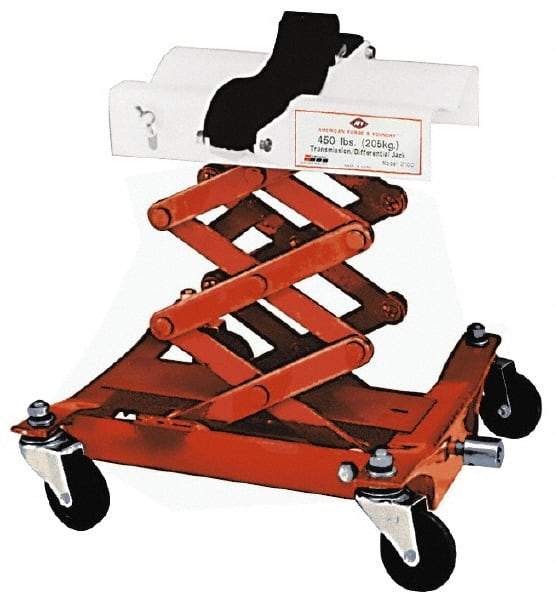 Value Collection - 450 Lb Capacity Mechanical Transmission Scissor Jack - 7-1/4 to 22-1/2" High, 16-1/2" Chassis Width x 16" Chassis Length - USA Tool & Supply