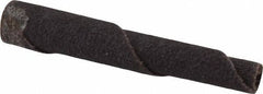 Merit Abrasives - 1/4" Max Roll Diam x 2" OAL, 80 Grit Aluminum Oxide Straight Cartridge Roll - 1/8" Pilot Hole Diam, Medium Grade - USA Tool & Supply