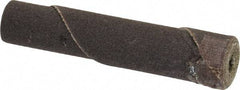 Superior Abrasives - 3/8" Max Roll Diam x 2" OAL, 180 Grit Straight Cartridge Roll - 1/8" Pilot Hole Diam, Very Fine Grade - USA Tool & Supply