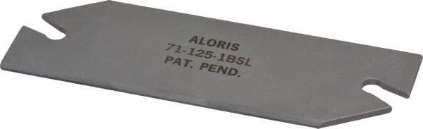 Aloris - Indexable Cut-Off Blade - GTN-3 Blade, AXA, BXA, CXA Series - USA Tool & Supply