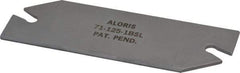 Aloris - Indexable Cut-Off Blade - GTN-3 Blade, AXA, BXA, CXA Series - USA Tool & Supply