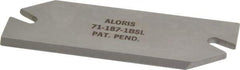 Aloris - Indexable Cut-Off Blade - GTN-5 Blade, AXA, BXA, CXA Series - USA Tool & Supply